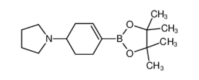 1-(4-(4，4，5，5-四甲基-1，3，2-二氧硼杂环戊烷-2-基)环己-3-烯-1-基)吡咯烷