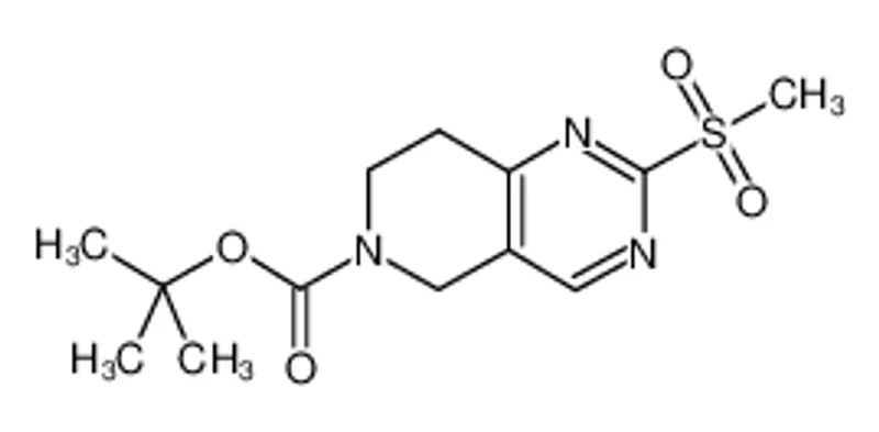 6-Boc-2-甲砜基-5，6，7，8-四氢吡啶并[4，3-c]嘧啶