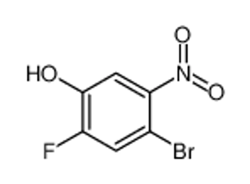 4-溴-2-氟-5-硝基苯酚