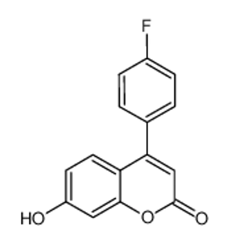 4-(4-氟苯基)-7-羟基-2H-1-苯并吡喃-2-酮