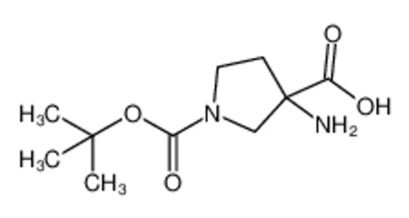 1-Boc-3-氨基吡咯烷-3-甲酸