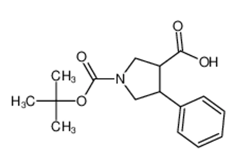1-(叔丁氧羰基)-4-苯基吡咯烷-3-甲酸