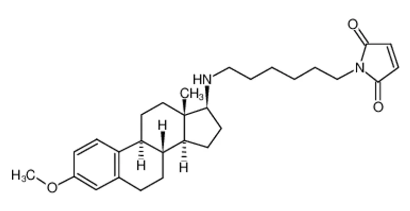1-[6-[((17β)-3-雌酮-1,3,5[10]-三烯-17-基)氨基]乙基]-1H-吡咯-2,5-二酮