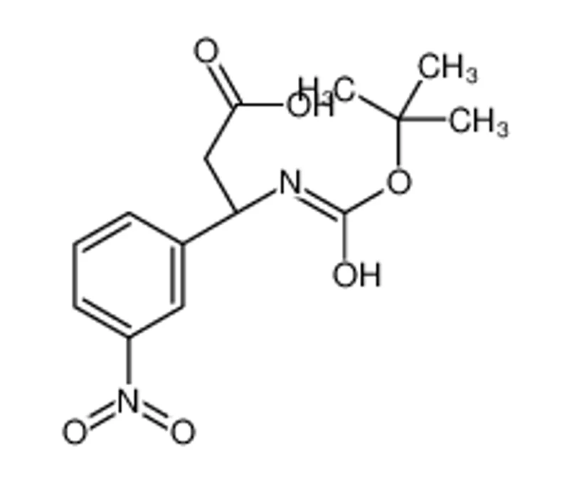 N-Boc-(S)-3-氨基-3-(3-硝基苯基)-丙酸