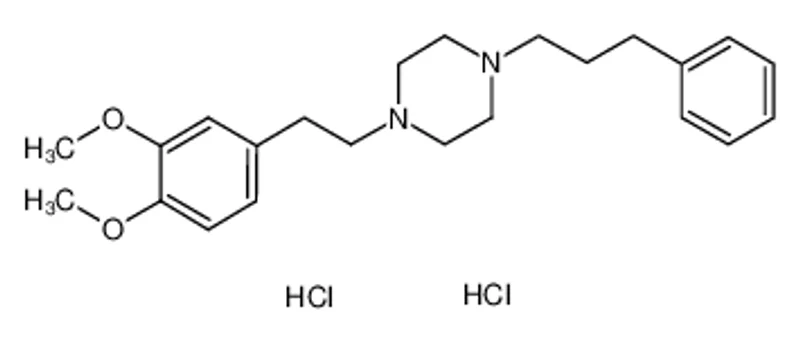 1-(3,4-二甲氧基苯乙基)-4-(3-苯丙基)哌嗪双盐酸盐