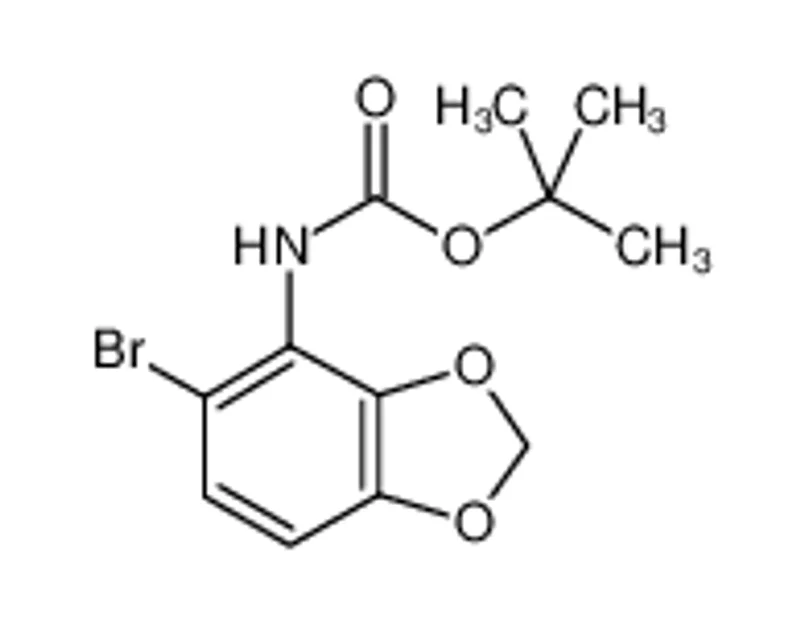 (5-溴苯并[d][1,3]-二氧杂环戊烯-4-基)氨基甲酸叔丁酯