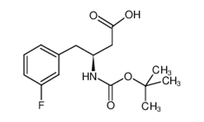 (S)-3-((叔丁氧羰基)氨基)-4-(3-氟苯基)丁酸