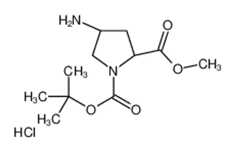 (2R,4R)-1-叔丁氧羰基-4-氨基吡咯烷2-甲酸甲酯盐酸盐