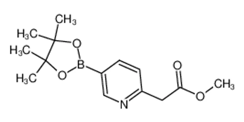 2-(5-(4,4,5,5-四甲基-1,3,2-二氧硼杂环戊烷-2-基)吡啶-2-基)乙酸甲酯