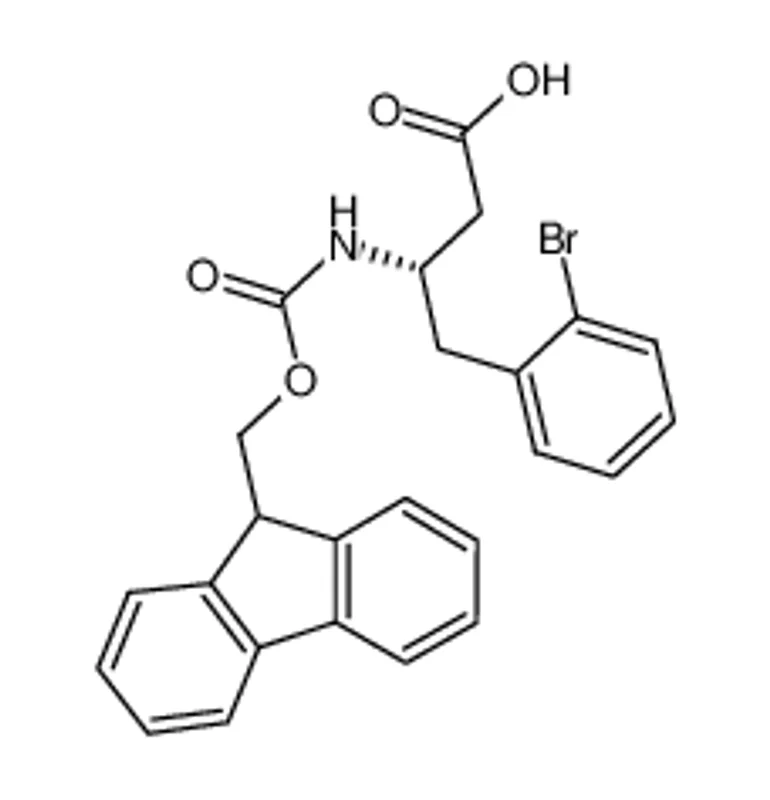 fmoc-(s)-3-氨基-4-(2-溴苯基)-丁酸