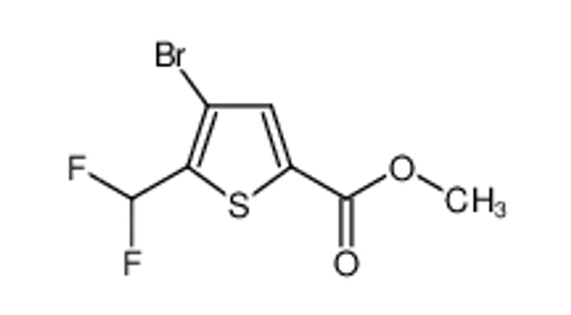 4-溴-5-(二氟甲基)噻吩-2-羧酸甲酯
