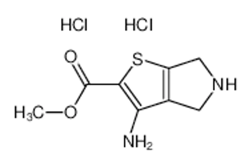 3-氨基-5,6-二氢-4H-噻吩并[2,3-c]吡咯-2-甲酸甲酯二盐酸盐