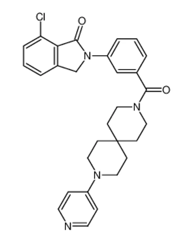 7-氯-2-(3-(9-(吡啶-4-基)-3,9-二氮杂螺[5.5]十一烷-3-羰基)苯基)异吲哚啉-1-酮