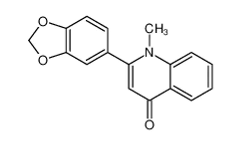 2-(苯并[d] [1,3]二氧杂环戊烯-5-基)-1-甲基喹啉-4(1H)-酮