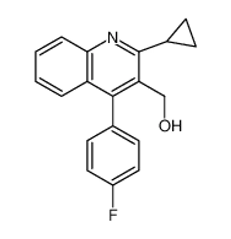 2-环丙基-4-(4-氟苯基)-3-喹啉甲醇