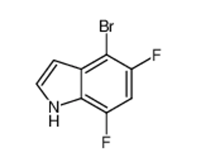 4-溴-5,7-二氟-1H-吲哚