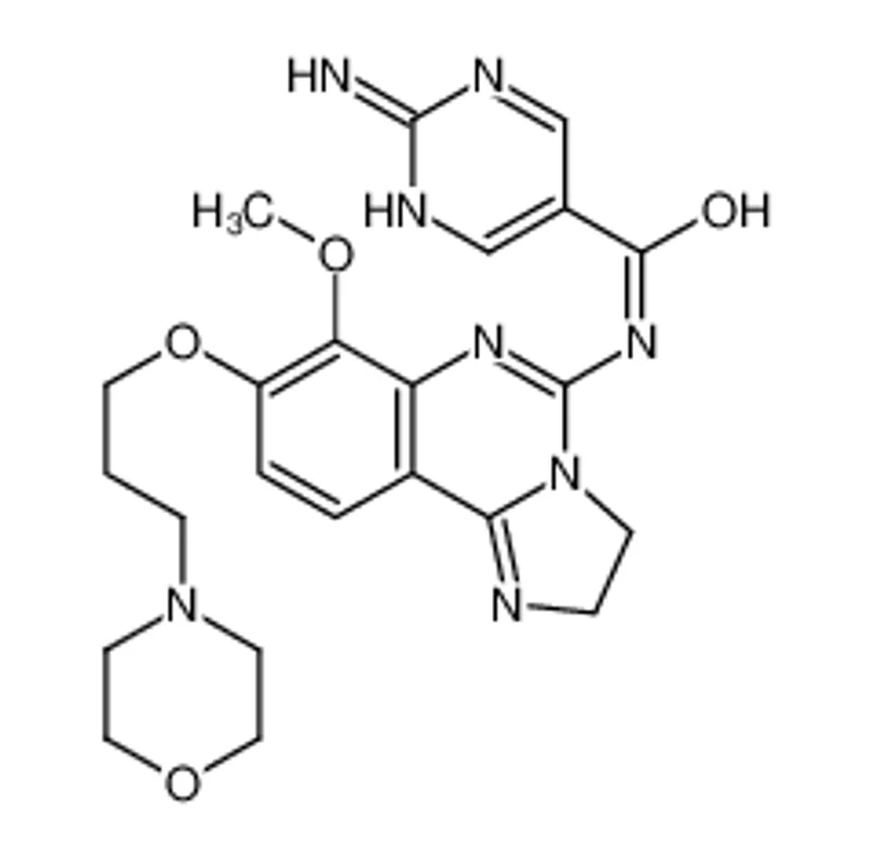2-氨基-N-(7-甲氧基-8-(3-吗啉代丙氧基)-2,3-二氢咪唑并[1,2-c]喹唑啉-5-基)嘧啶-5-甲酰胺