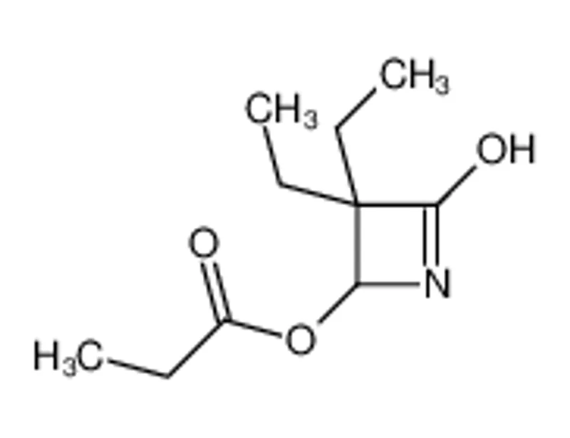 3,3-二乙基-4-氧代-2-氮杂环丁基丙酸酯
