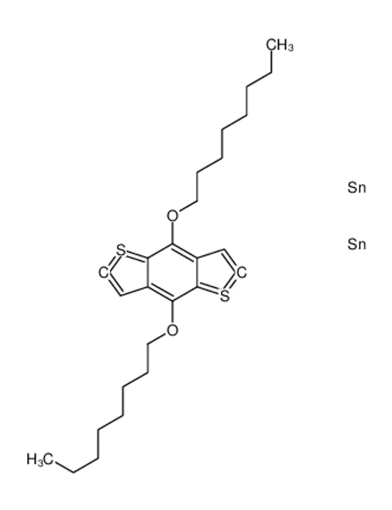 4,8-双(正辛氧基)-2,6-双(三甲基甲锡烷基)苯并[1,2-b:4,5-b']二噻吩