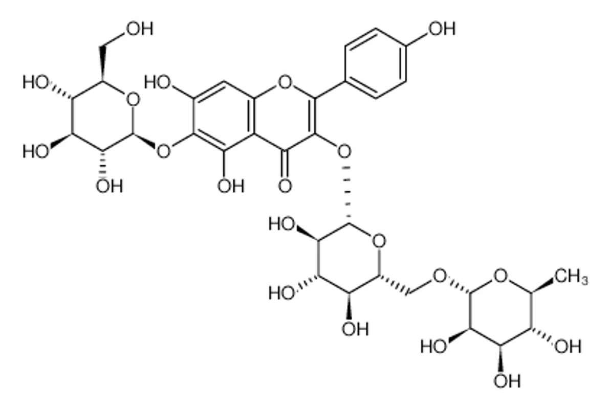 6-羟基山奈酚 3-芸香糖-6-葡萄糖苷