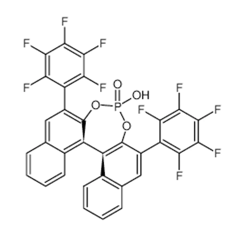 (11bS)-4-羟基-2,6-双[2,3,4,5,6-五氟苯基] -4-氧化物-二萘并[2,1-d:1,2-f][1,3,2]二氧膦杂环庚三烯