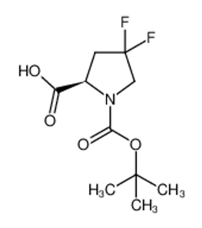 (R)-1-(叔丁氧羰基)-4,4-二氟吡咯烷-2-羧酸