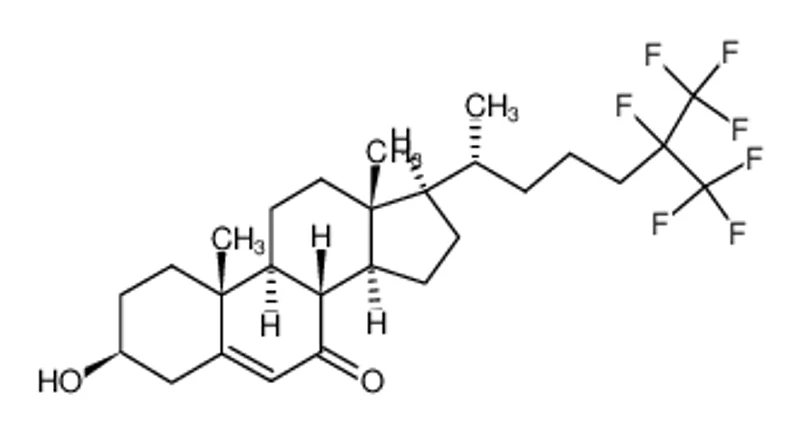 25,26,26,26,27,27,27-heptafluoro-7-ketocholesterol