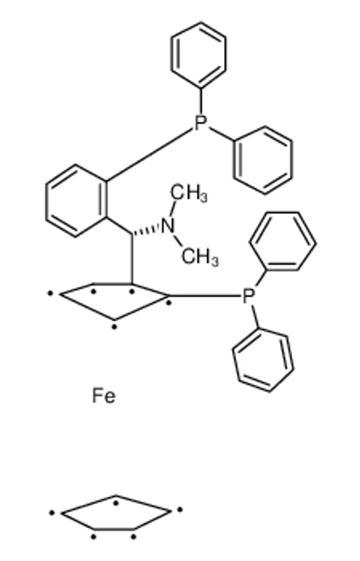 (R)-(-)-[(R)-2-二苯基膦二茂铁基](N,N-二甲氨基)(2-二苯膦苯基)甲烷