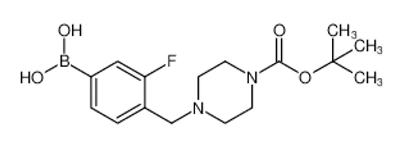 4-((4-(叔-丁氧基羰基)哌嗪-1-基)甲基)-3-氟苯基硼酸