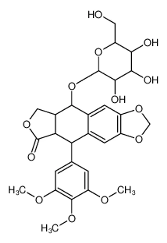 鬼臼毒素-4-O-葡萄糖苷